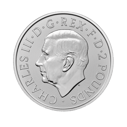 Thumbnail 1 troy ounce zilveren munt Lion and Eagle 2024 achterkant