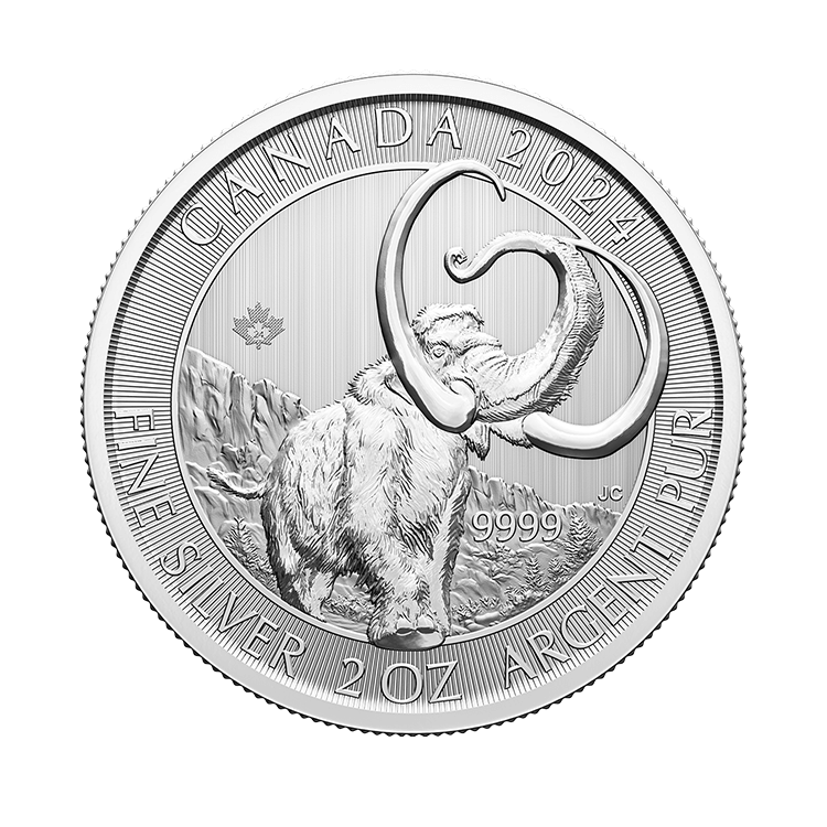 2 oz Royal Canadian Mint Silbermünze 2024 front