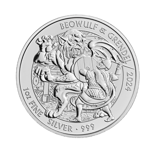 Thumbnail 1 oz Royal Mint Zilveren Munt 2024 voorkant