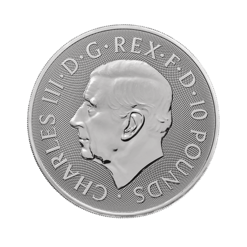 Thumbnail 1 oz Royal Mint Zilveren Munt 2024 achterkant