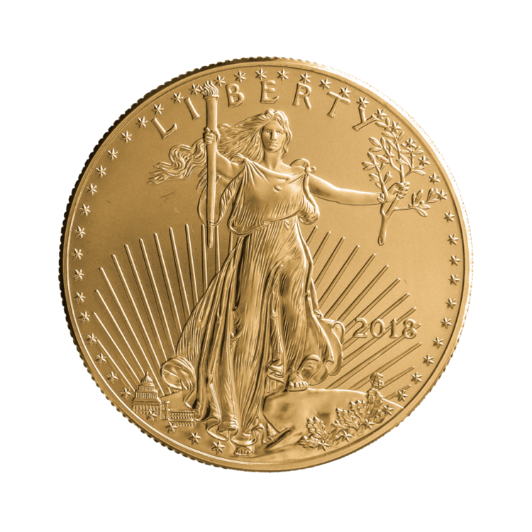 1 oz American Eagle Or Plusieurs Années front