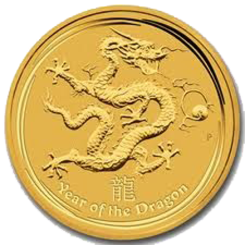 Thumbnail 1/4 oz Lunar Oro 2012 front