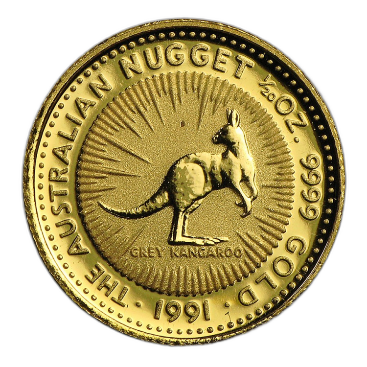 1/20 oz Kangaroo Or Plusieurs Années front