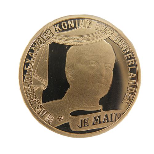 Thumbnail 20 euro Nederland diverse jaargangen Gouden Munt 2005 achterkant