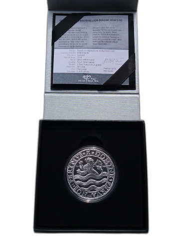 Thumbnail 1 oz Koninklijke Nederlandse Munt Silbermünze 2018 front