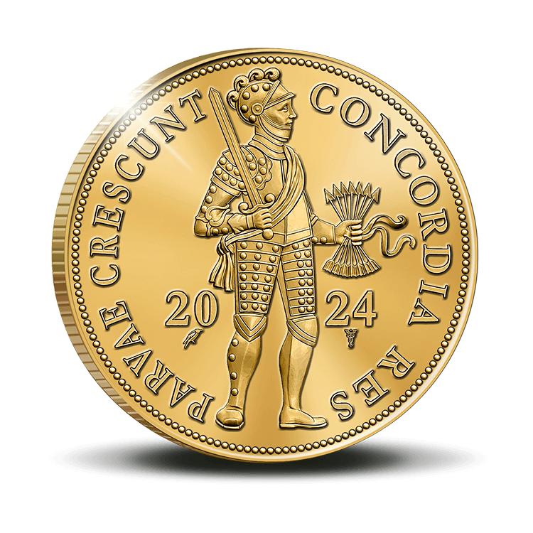 Ducat Gold Coin 2024 front