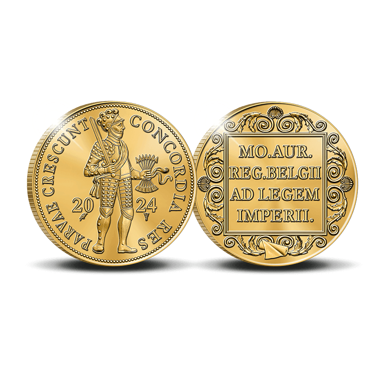 Ducat Gold Coin 2024 angle 1