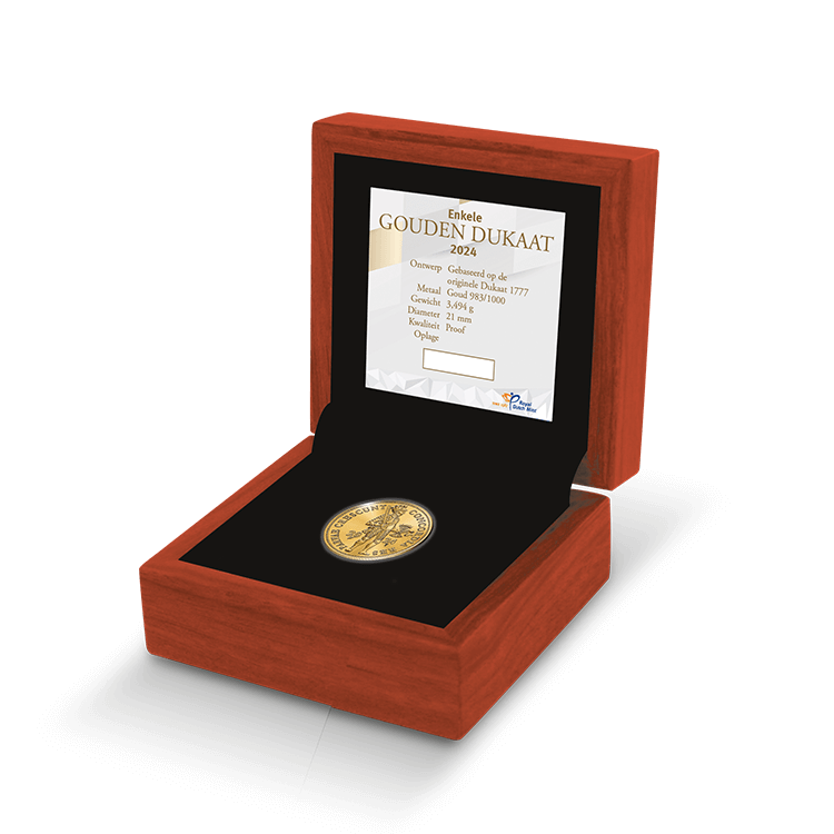 Ducat Gold Coin 2024 angle 2