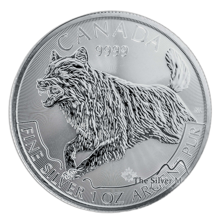 1 oz Royal Canadian Mint d'Argent 2018 front