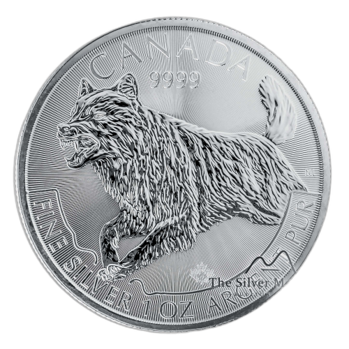 Thumbnail 1 oz Royal Canadian Mint d'Argent 2018 front