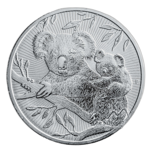 Thumbnail 2 oz Koala Silbermünze 2018 front