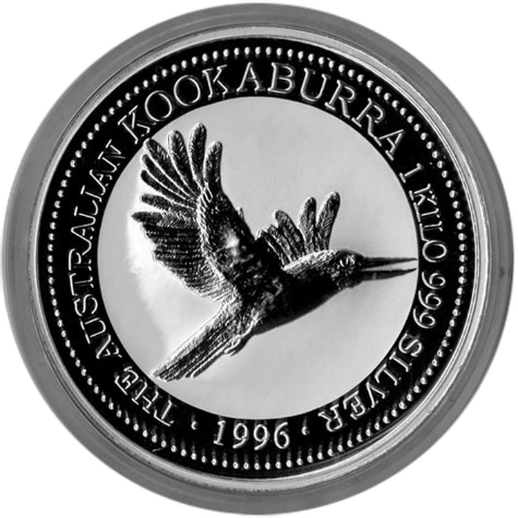1 kilo Kookaburra Plata front