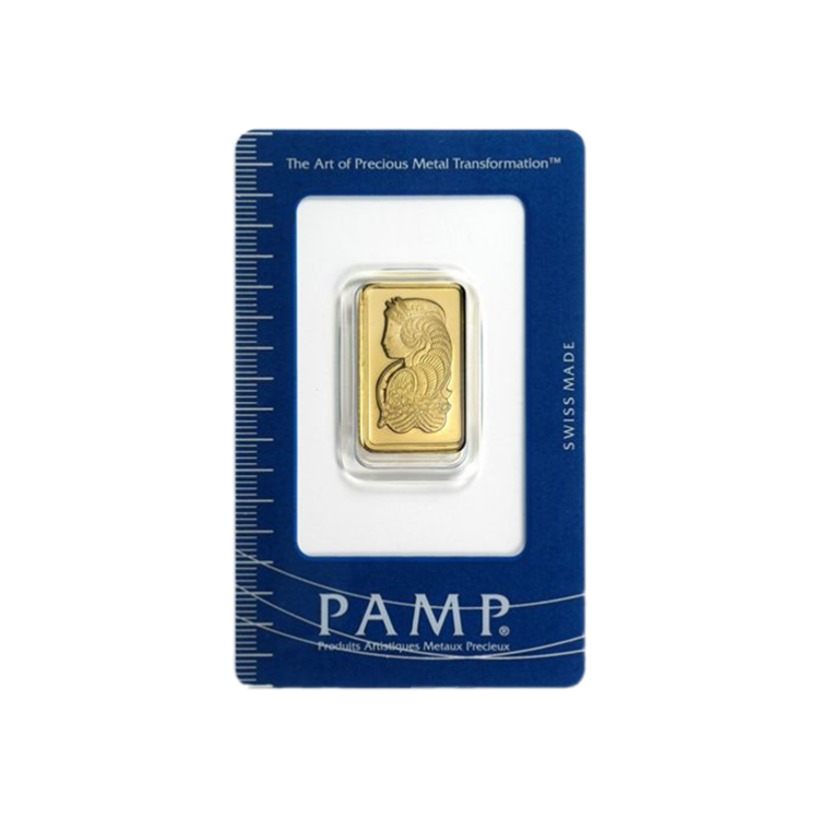 10g Pamp Suisse Lingot d'Or front