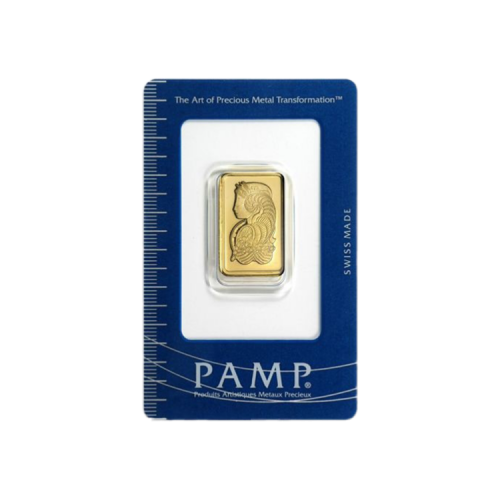 Thumbnail 10g Pamp Suisse Lingot d'Or front