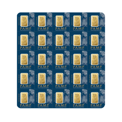 Thumbnail 25g Pamp Suisse Goldbarren front