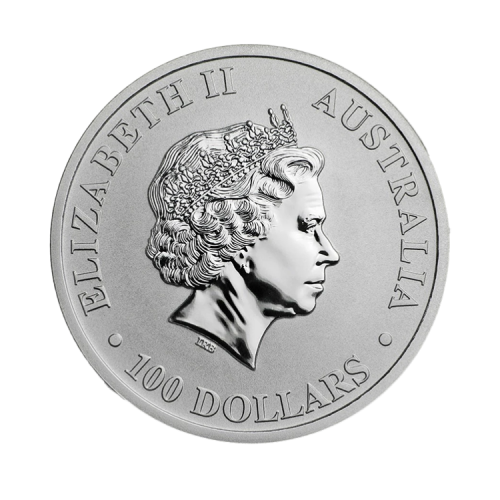 Thumbnail Reverse 1 oz Platinum Kangaroo
