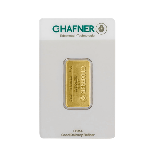 Thumbnail Obverse C. Hafner gold bar 10 grams