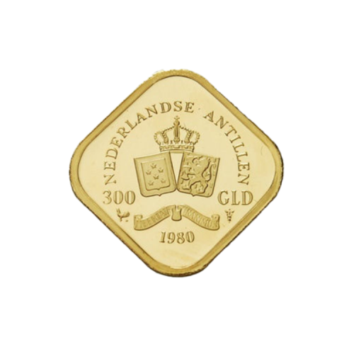 Thumbnail Koninklijke Nederlandse Munt Gouden Munt 1980 voorkant