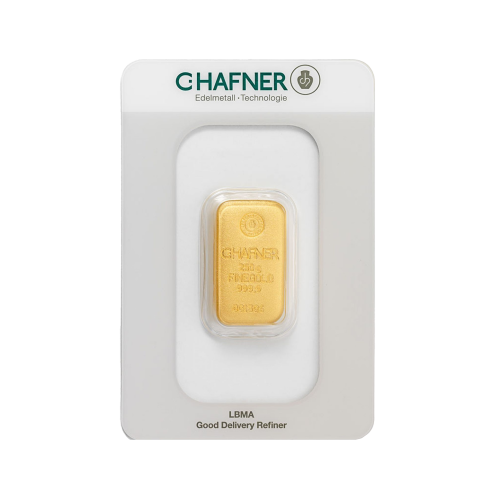 Thumbnail Obverse 250 gram C. Hafner gold bar
