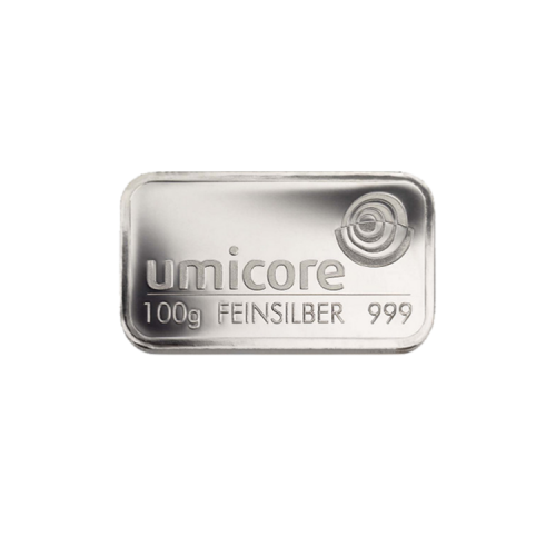 Thumbnail 100g Silver Bar Mixed Years front