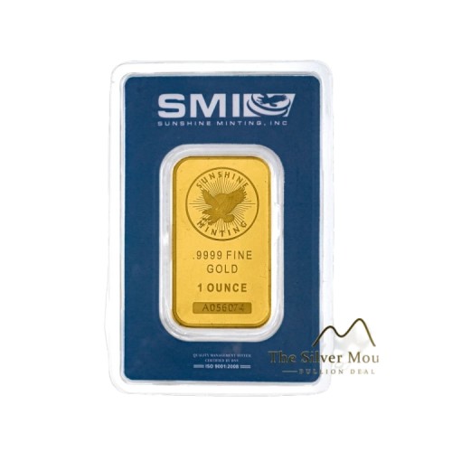 Thumbnail 1 oz Sunshine Minting Goldbarren Verschiedene Jahre front
