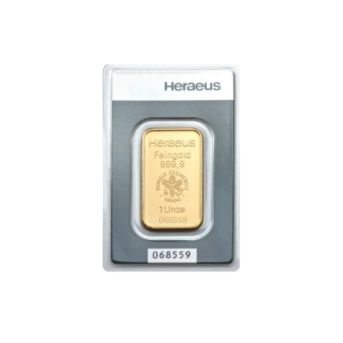 Thumbnail Goudbaar 1 troy ounce Heraeus