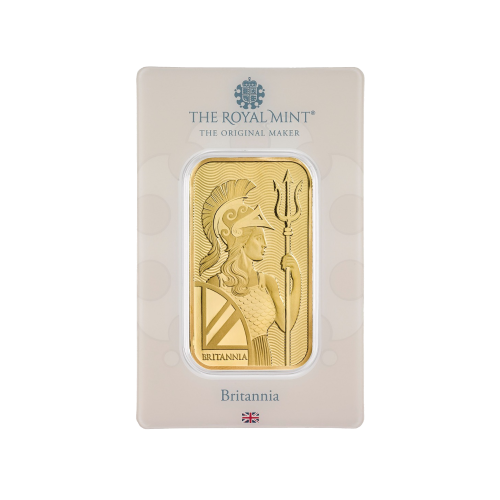 Thumbnail Britannia goudbaar 1 troy ounce voorzijde