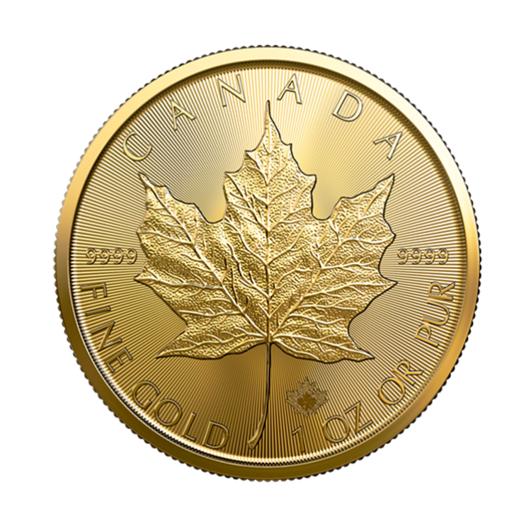 1 oz Maple Leaf Or 2023 front