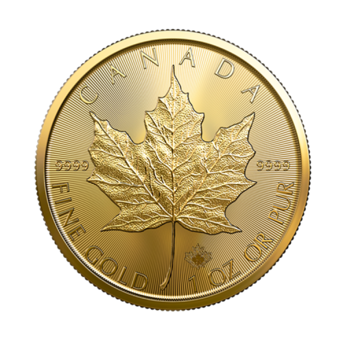 Thumbnail 1 oz Maple Leaf Or 2023 front