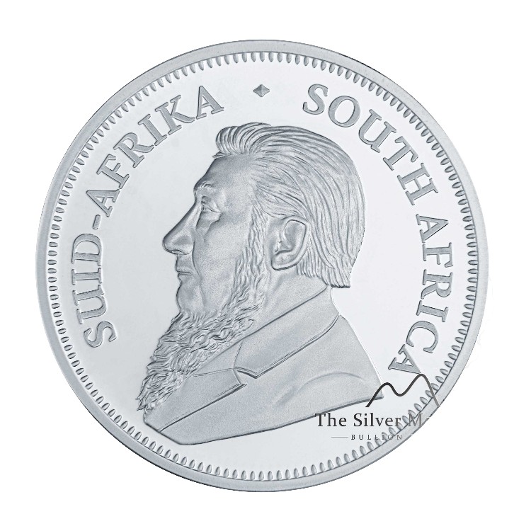 2 oz South African Mint Zilveren Munt 2021 achterkant