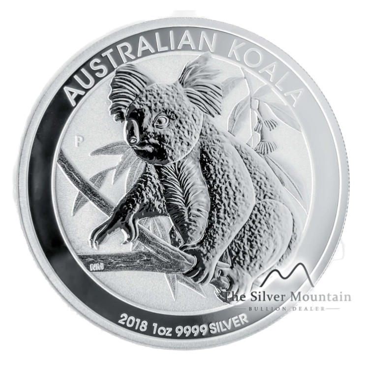 1 oz Koala Silbermünze 2018 front