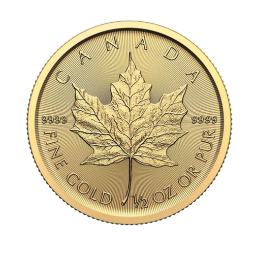Thumbnail 1/2 oz gouden Maple Leaf 2025