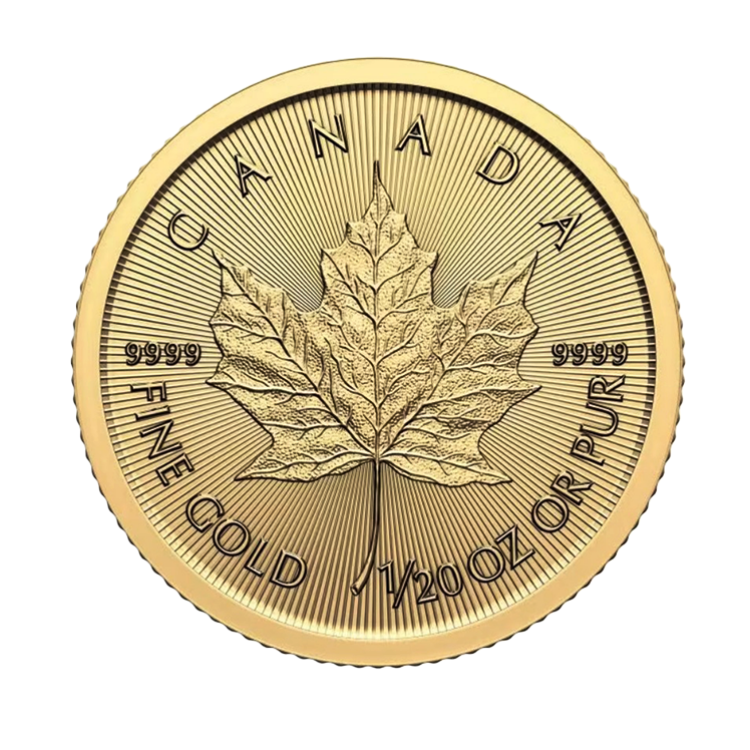1/20 oz gouden Maple Leaf 2025