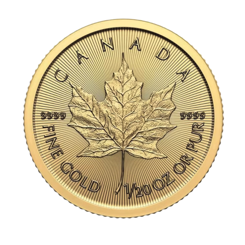Thumbnail 1/20 oz gouden Maple Leaf 2025