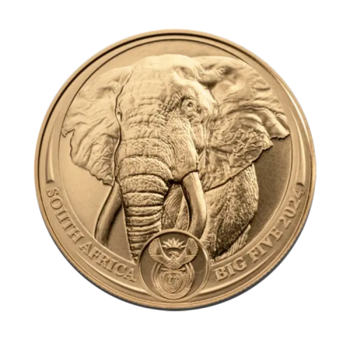 Thumbnail 1 oz South African Mint Gouden Munt 2024 voorkant