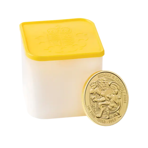 Thumbnail 1 oz Myths and Legends Gold Coin 2024 angle 1