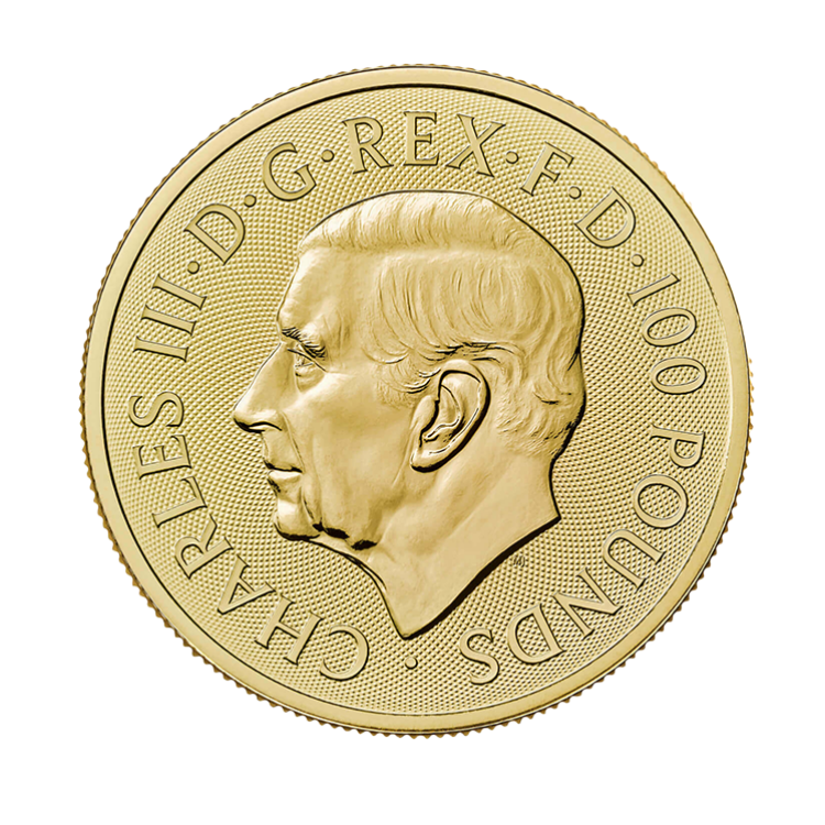 1 oz Myths and Legends Gold Coin 2024 back