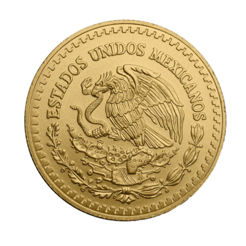 Thumbnail 1/2 troy ounce gouden Mexican Libertad achterzijde