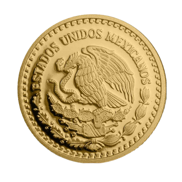 1/2 oz Mexican Libertad Gouden Munt 2024 achterkant