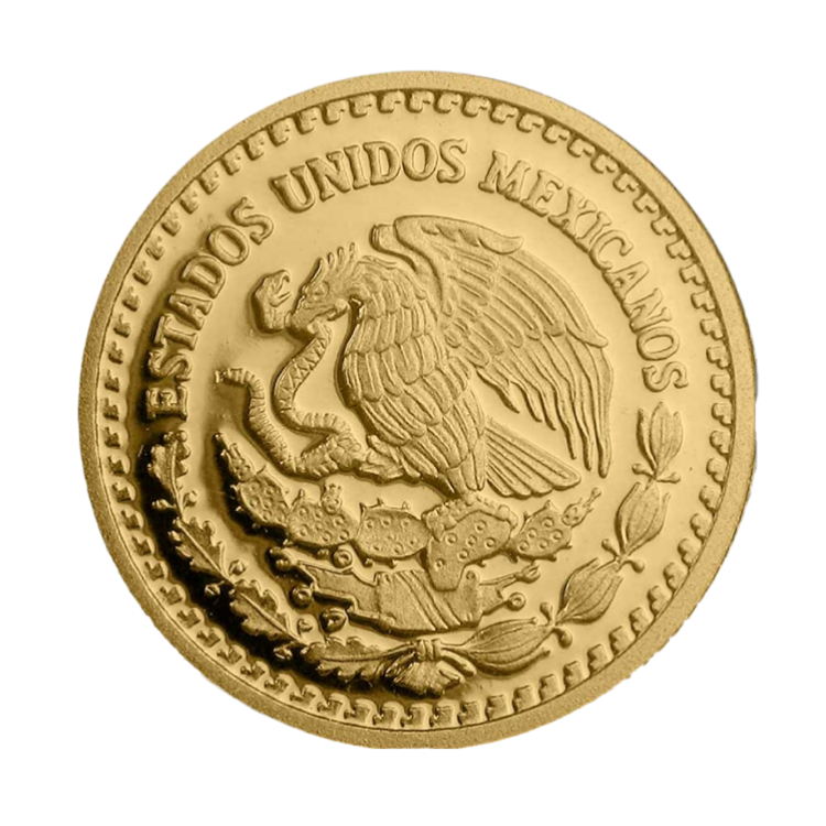 1/4 oz Mexican Libertad Gouden Munt 2024 achterkant