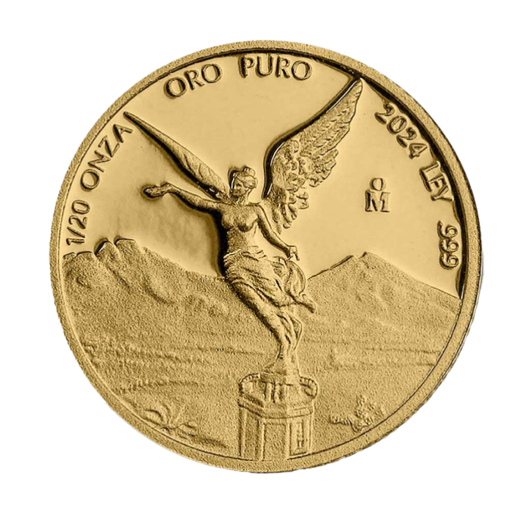 1/20 oz Mexican Libertad Gouden Munt 2024 voorkant