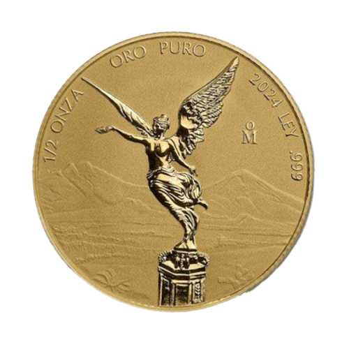Thumbnail 1/2 oz Mexican Libertad Goldmünze 2024 front