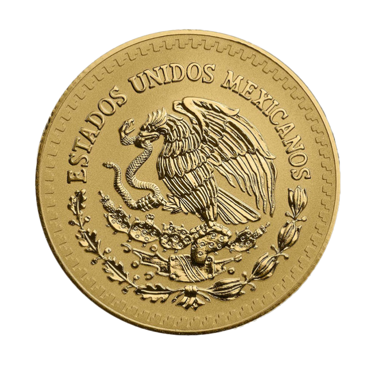 1/2 oz Mexican Libertad Goldmünze 2024 back