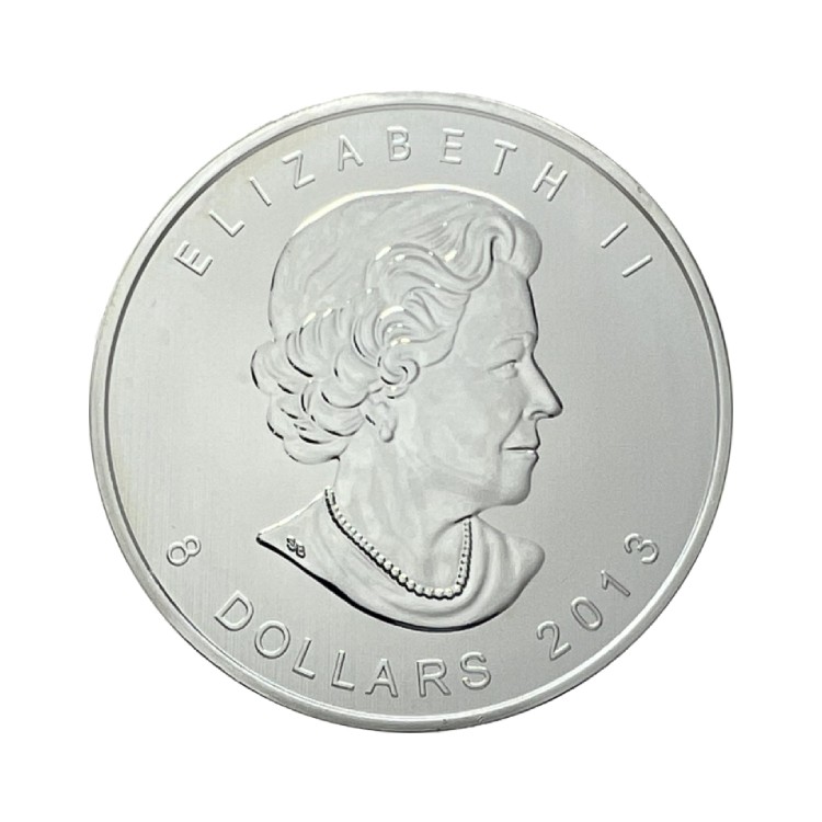 1,5 oz Royal Canadian Mint Zilveren Munt 2013 achterkant