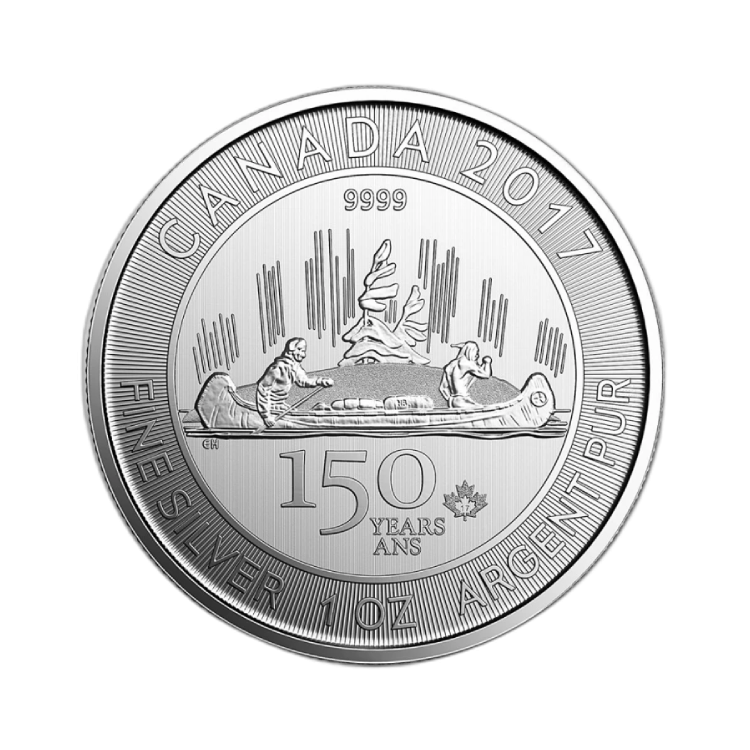 1 oz Royal Canadian Mint Silbermünze 2017 front