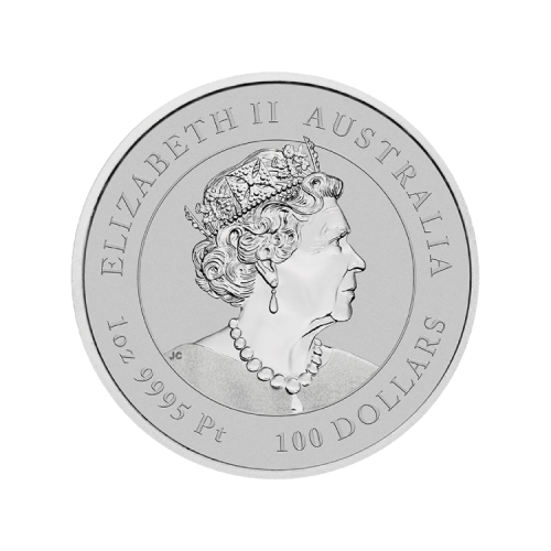 Thumbnail Reverse 1 troy ounce platinum Lunar coin 2023