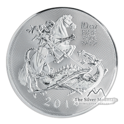 Thumbnail 10 oz Royal Mint Plata 2018 front