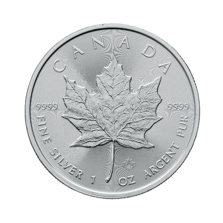 1 oz Maple Leaf d'Argent 2023 front