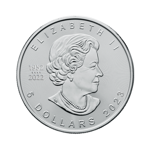 Thumbnail 1 oz Maple Leaf d'Argent 2023 back