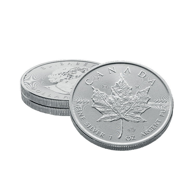 1 oz Maple Leaf d'Argent 2023 angle 1